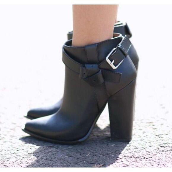 Thakoon Knotted Harness Heeled Boots - Picture 1 of 8